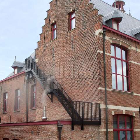 Brandtrap voor een openbaar gebouw.