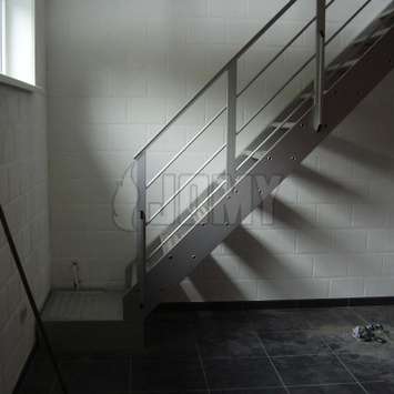Inside JOMY aluminum stairs